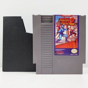 Mega Man 2 NES Nintendo Video Game 1989 Authentic Tested Capcom